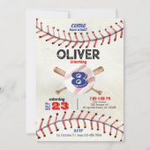 Invitation de baseball, recrue de l'année (Devant)