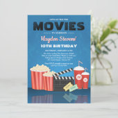 Invitation de bases de film (Debout devant)