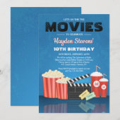 Invitation de bases de film (Devant / Derrière)