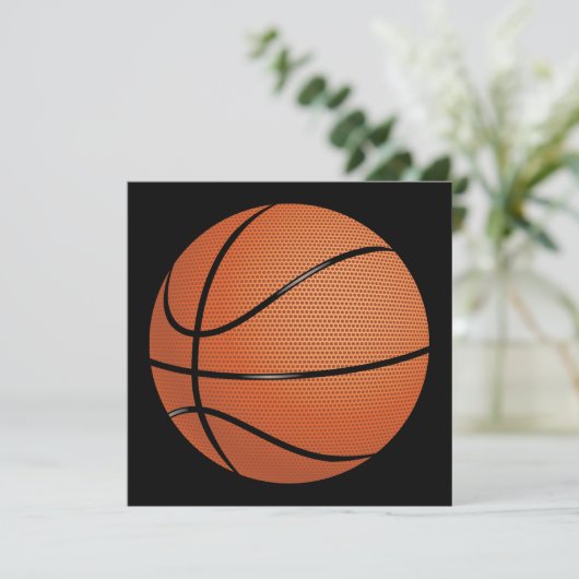 Invitation de basket-ball (Debout devant)