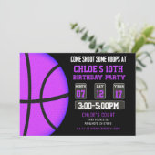 Invitation de basket-ball - Invitation sportive (Debout devant)