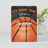 Invitation de basketball (Debout devant)