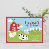 Invitation de basse-cour/invitation animal de (Debout devant)