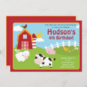 Invitation de basse-cour/invitation animal de (Devant / Derrière)