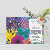 Invitation de Bat Mitzvah COLLAGE FOUS (Debout devant)