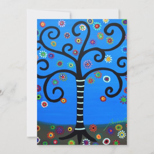 Invitation de bat mitzvah de barre (Devant)