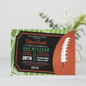 Invitation de bat mitzvah de barre de BILLET du (Debout devant)