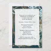 Invitation de bat mitzvah de soirée dansante en (Dos)