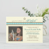 Invitation de Bat mitzvah d'organisation personnal (Debout devant)