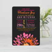 Invitation de Bat Mitzvah SI JOLIE DAISY (Debout devant)