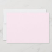 Invitation de Bat mitzvah tropicale Hot Pink Palm  (Dos)