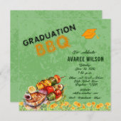 Invitation de BBQ (Devant / Derrière)