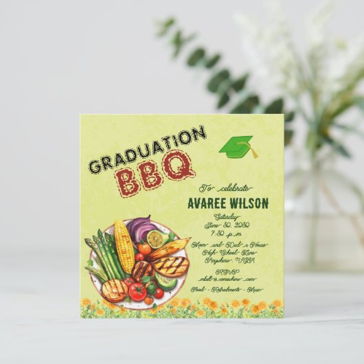 Invitation de BBQ (Debout devant)