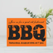 Invitation de BBQ (Debout devant)