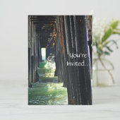 Invitation de Beach Party (Debout devant)