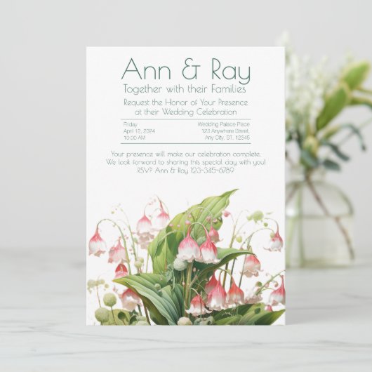 Invitation de Beauté Botanique (Debout devant)