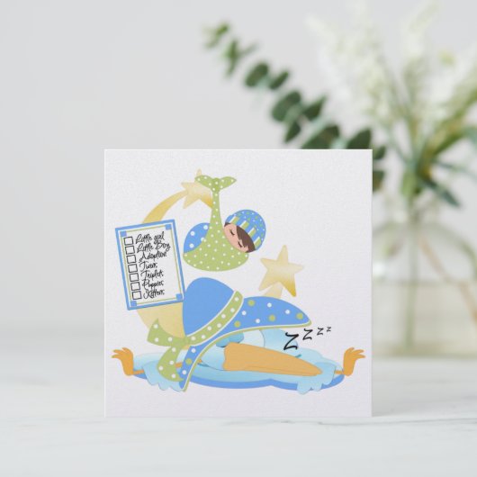 Invitation de bébé (Debout devant)