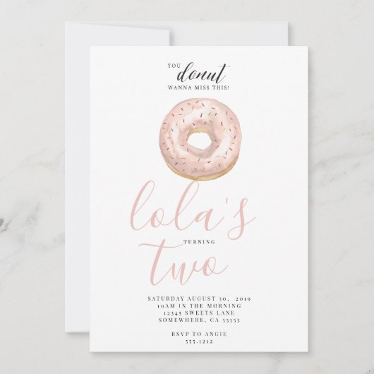 INVITATION DE BEIGNET (Devant)