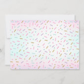 Invitation de Beignet Lever Et Briller C'est L'heu (Dos)