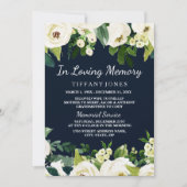 Invitation De belles femmes Dans un service commémoratif amou (Devant)