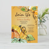 Invitation de bienvenue à l'automne (Debout devant)