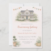 Invitation de bienvenue au Cottage Blush (Devant)