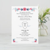 Invitation de bienvenue du conjoint militaire Télé (Debout devant)