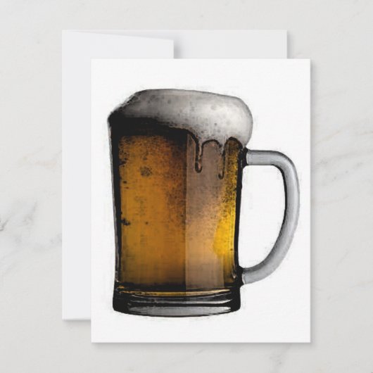 Invitation de bière (Devant)