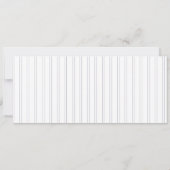Invitation de billet d'anniversaire pour une fête  (Dos)