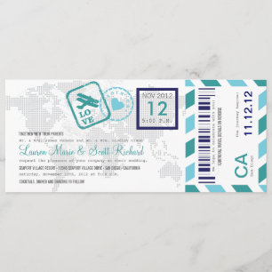 Invitation de billet d'avion Pass