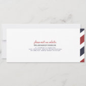 Invitation de billet d'avion Pass (Dos)