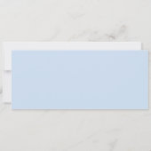 Invitation de billet de chemin de fer de balle (Dos)