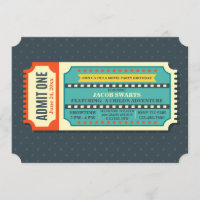 Invitation de billet de cinéma