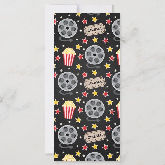 Invitation de billet de cinéma, Invitation de soir (Dos)