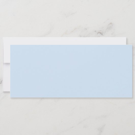 Invitation de billet de train - bleu (Dos)