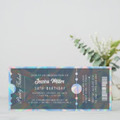 Invitation de billet Opal (Debout devant)