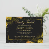 Invitation de billets de fête (Debout devant)