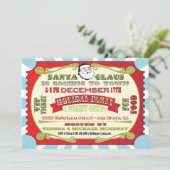 Invitation de billets de fête de Noël (Debout devant)
