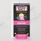 Invitation De Billets De Film, Invitation De Soiré (Devant)