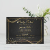 Invitation de billets Golden Party (Debout devant)