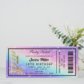 Invitation de billets Golden Party (Debout devant)