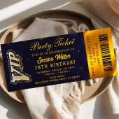 Invitation de billets Golden Party
