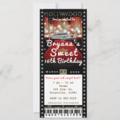 Invitation de billets pour la soirée VIP de Tapis  (Devant)