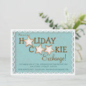 Invitation de biscuit de sucre d'échange de (Debout devant)
