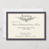 invitation de bismillah fiançailles islamique (Dos)