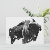 Invitation de bisons / buffles - Invitations de bu (Debout devant)