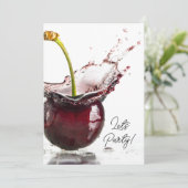 Invitation de Black Cherry Party (Debout devant)