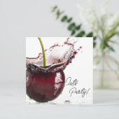 Invitation de Black Cherry Party (Debout devant)