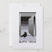 Invitation de Black Crow (Dos)