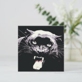 Invitation de Black Jaguar Panther (Debout devant)